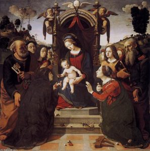 Madonna in trono con Bambino e Santi