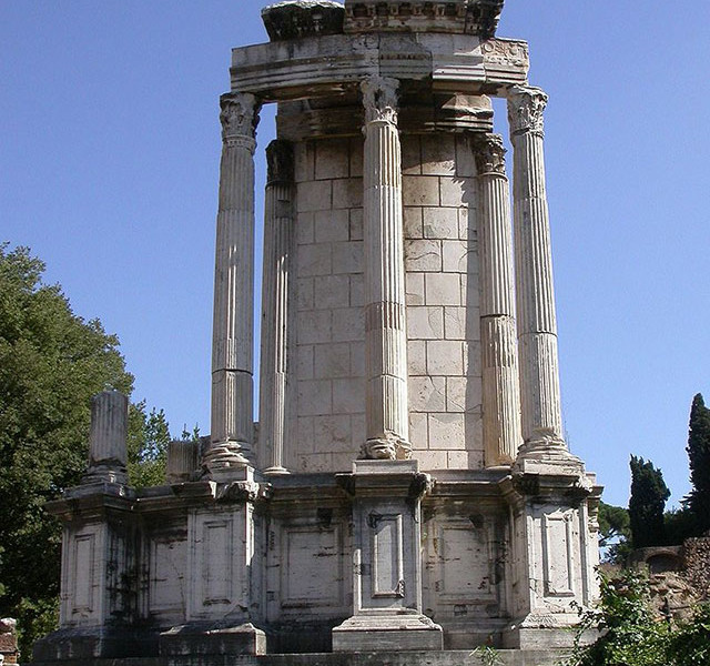 tempio di vesta roma