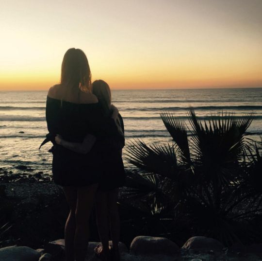 Gwyneth Paltrow e la figlia (Instagram)