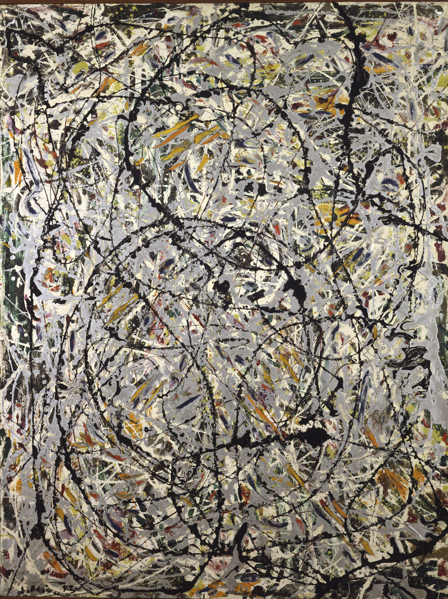 Jackson Pollock (Cody 1912- East Hampton 1956) Sentieri ondulati (Watery Paths), 1947