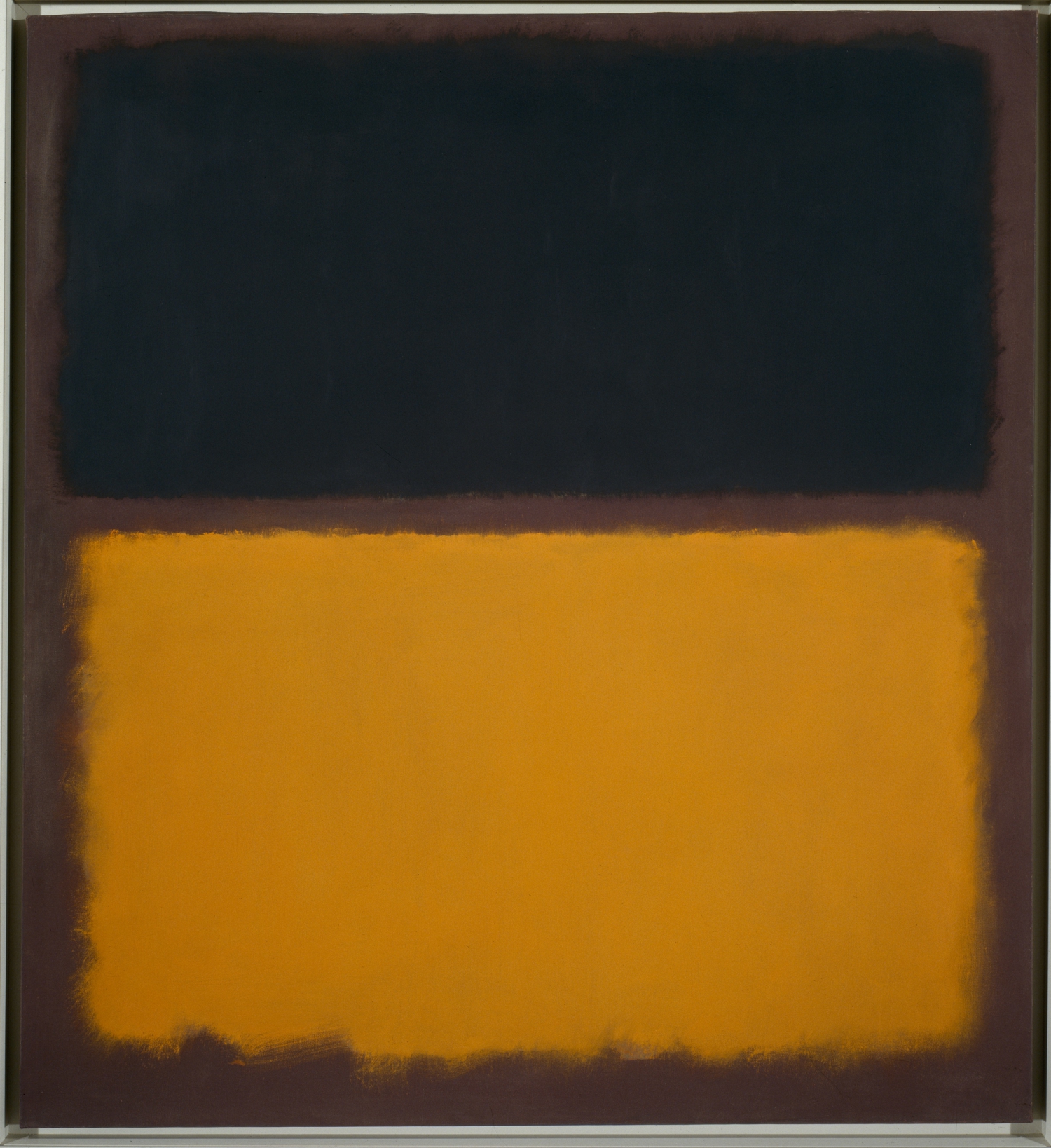 Mark Rothko (Marcus Rothkowitz; Dvinsk 1903-New York 1970) No. 18 (Nero. Arancio su granata) 1963