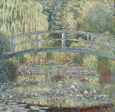 Claude Monet, Le bassin aux nymphéas, harmonie verte (1989)