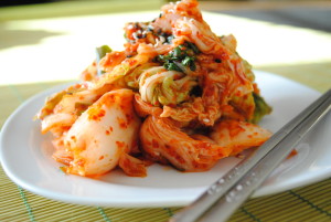 Kimchi con il cavolo