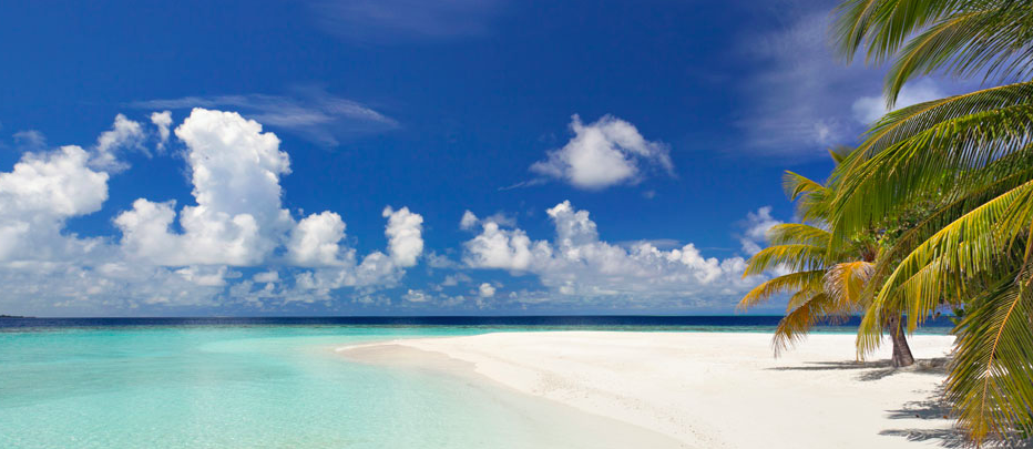Spiaggia nelle Maldive
