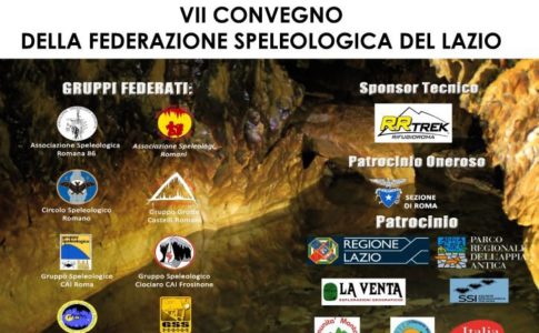 VII Convegno Federazione Speleologica del Lazio, 5-7 maggio 2017, Roma