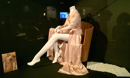 Vestito utilizzato in "Come sposare un milionario" in mostra a "Imperdibile Marilyn"