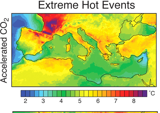 Grafica ondate di calore