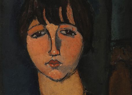 Dipinto di Modigliani esposto alla Collezione Peggy Guggenheim