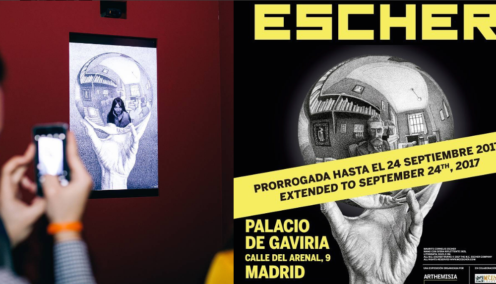 Escher in mostra a Madrid