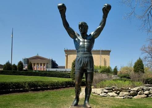 Statua Rocky Balboa a Philadelphia