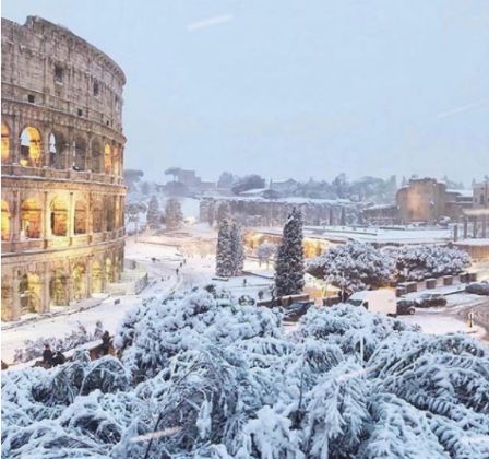 Neve a Roma, riaperti tutti i musei