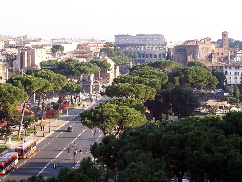 memorial franco favretto via dei fori imperiali