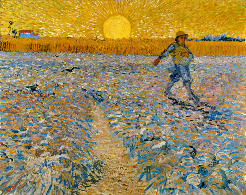 Vincent van Gogh, Il seminatore, 1888, olio su tela, cm 64,2 x 80,3