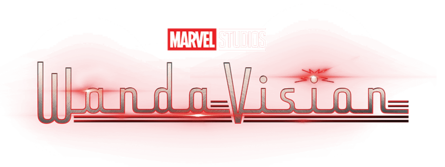 WandaVision: logo della serie Disney+ e Marvel (via Wikimedia Commons).