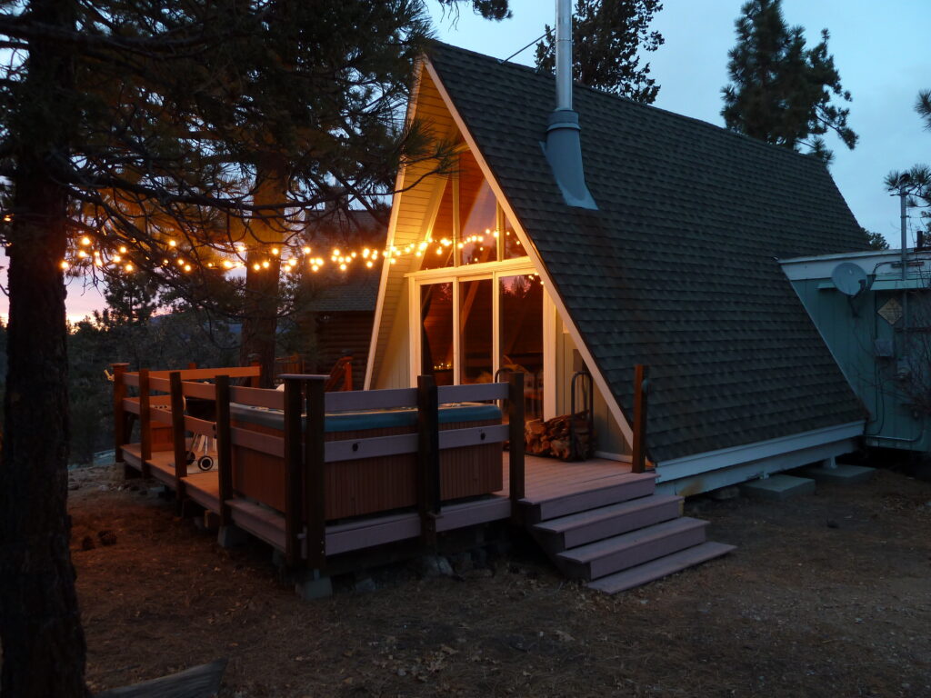 Mini casa in legno in bosco Fonte: Airbnb