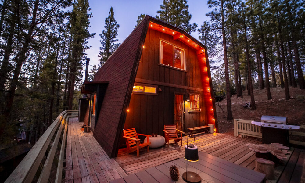 Airbnb cabin , casa in legno nel bosco