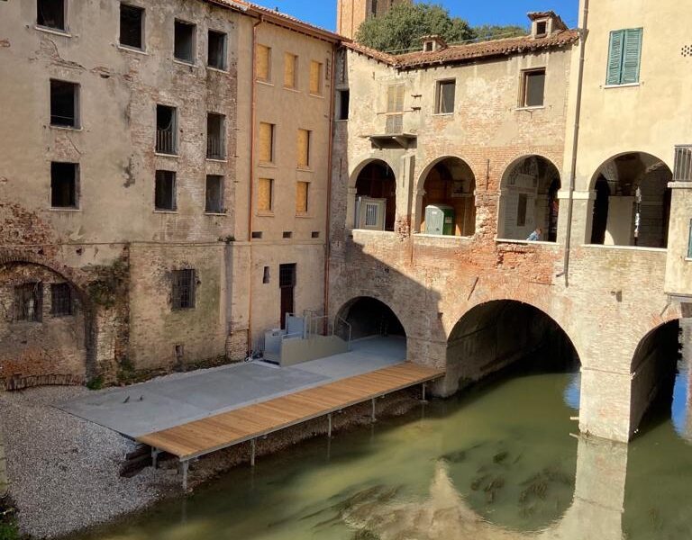 Portici su fiume. Fonte: Fondazione delle Pescherie di Giulio Romano
