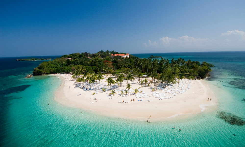 Isola nell'oceano. Fonte: Ente del Turismo della Repubblica Dominicana. Workation proposte