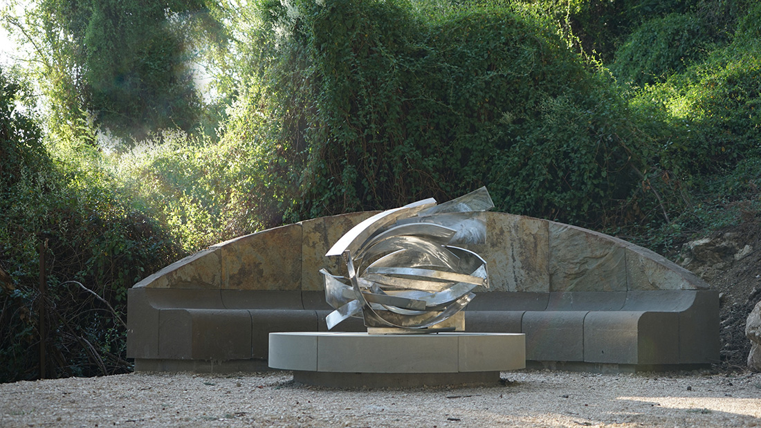 Beverly Pepper Park. A Todi, sculture outdoor di Land Art. Ph. Umbria Tourism.