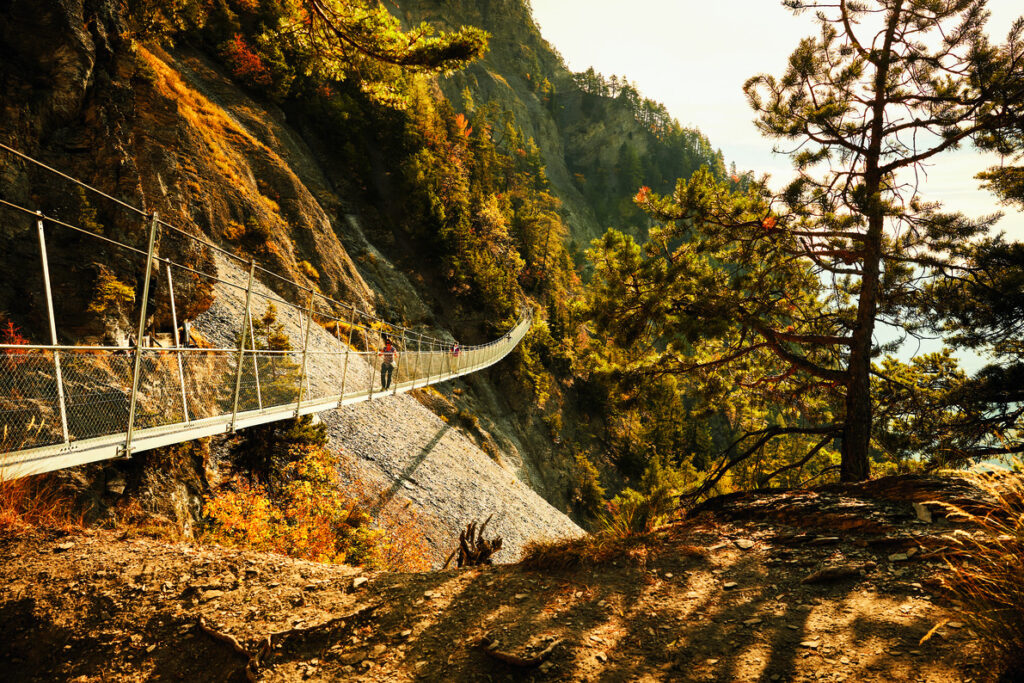 Ponte sospeso in Vallese ©Switzerland-Tourism-Giglio-Pasqua