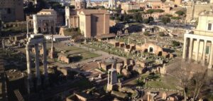 Parco archeologico del Colosseo Veduta Foro romano