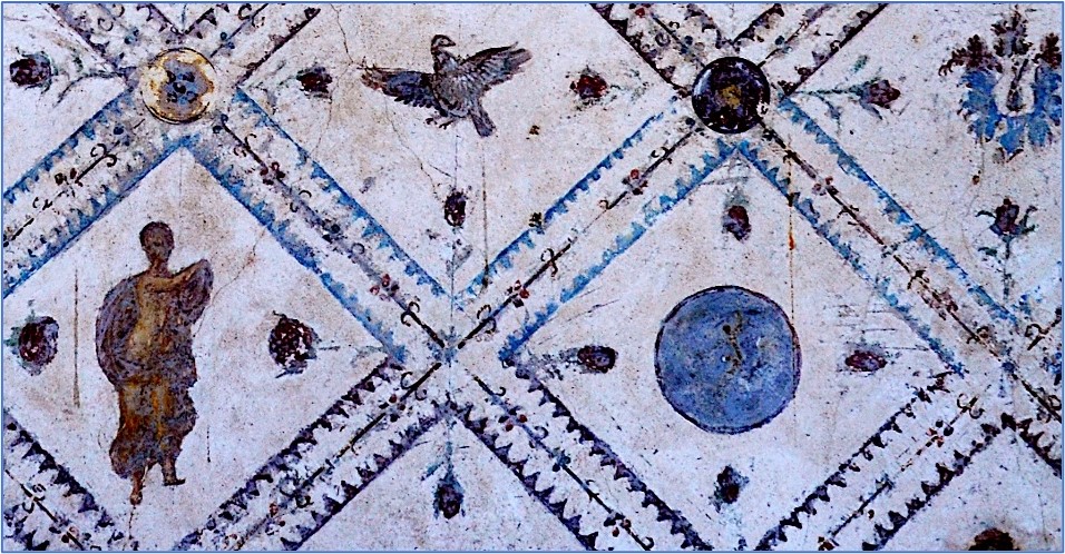 Affreschi di Stabia e Pompei. Via PArco Archeologico di Pompei.