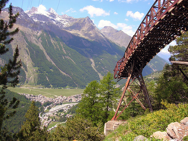 Valle d'Aosta, miniere di Cogne