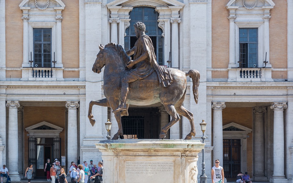 Roma, statua di Marco Aurelio