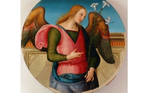 Perugino Arcangelo Gabriele, Galleria Nazionale Umbria di Perugia, via Comune di Urbino