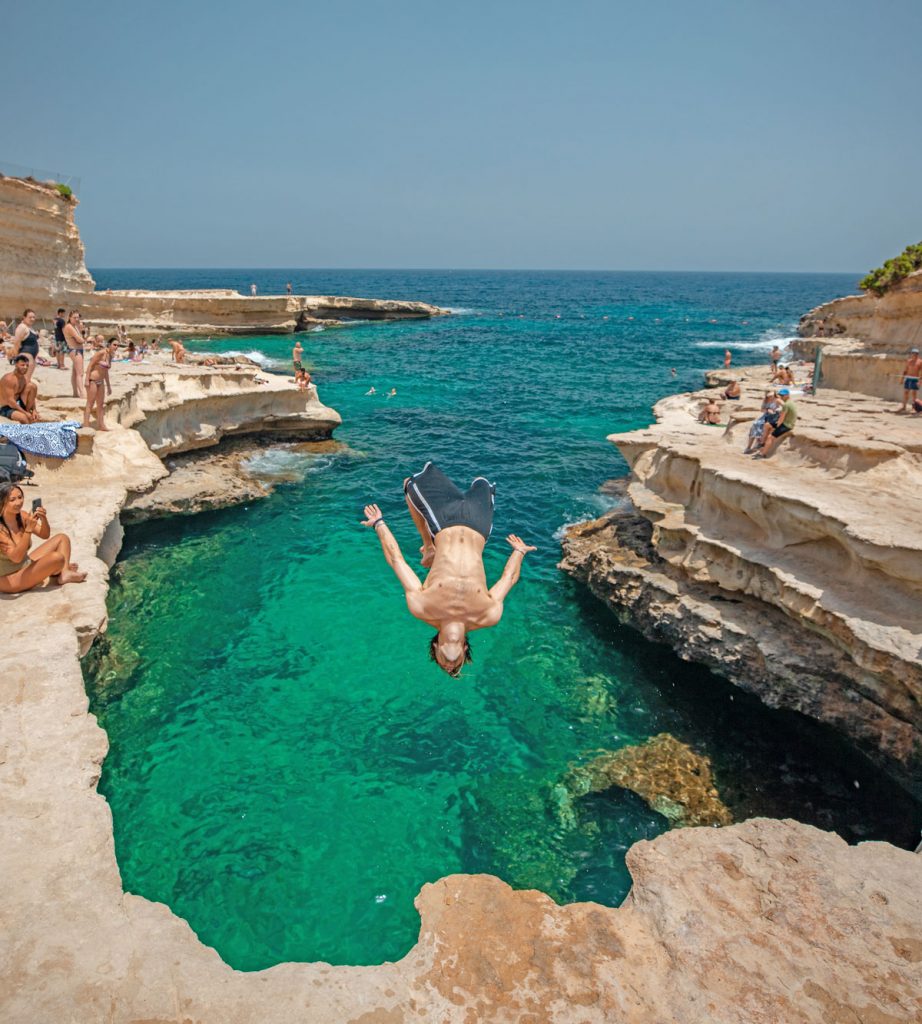 St. Peter's Pool. Via Visit Malta.